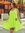 Neon Kleid & Tunika Shirt MC MISS CITY Kollektion Träger zum binden Oversize Übergröße