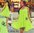 Neon Kleid & Tunika Shirt MC MISS CITY Kollektion Träger zum binden Oversize Übergröße